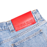 Carpet C-Star Washed Denim Shorts
