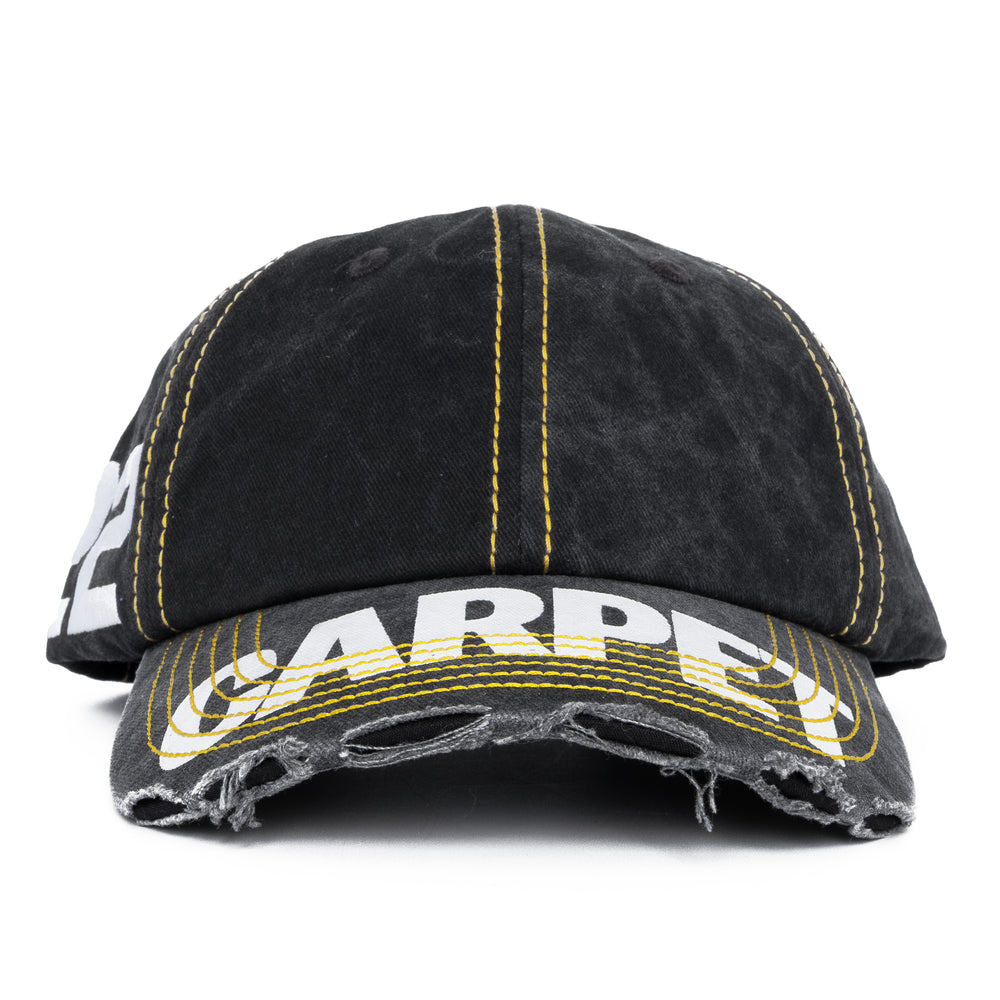 Carpet Distressed Hat (Black)