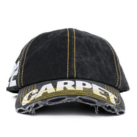 Carpet Distressed Hat (Black)