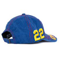 Carpet Distressed Hat (Blue)