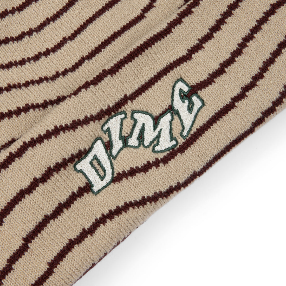 Dime College Wave Cuff Beanie (Tan)