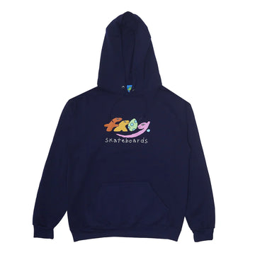 Frog Dino Logo Hoodie (Navy)
