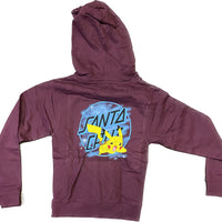 Santa Cruz x Pokemon Youth Sweatshirt (Maroon)