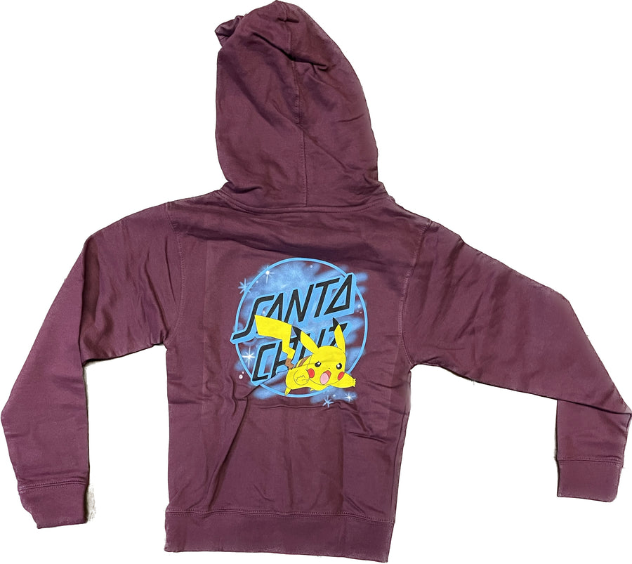 Santa Cruz x Pokemon Youth Sweatshirt (Maroon)