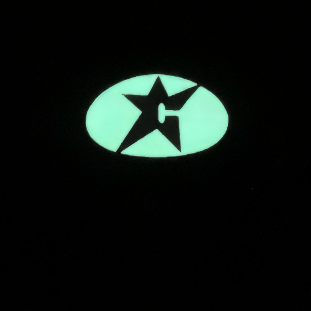 Carpet C-Star Glow in the Dark Hat (Brown)