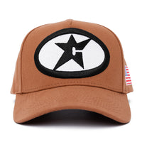Carpet C-Star Glow in the Dark Hat (Brown)