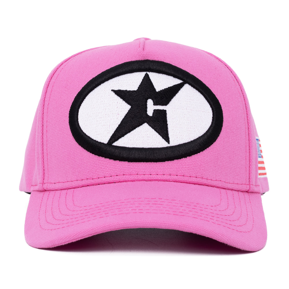 Carpet C-Star Glow in the Dark Hat (Pink)