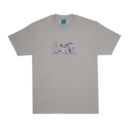 Frog Nothing is Working T-Shirt (Silver)