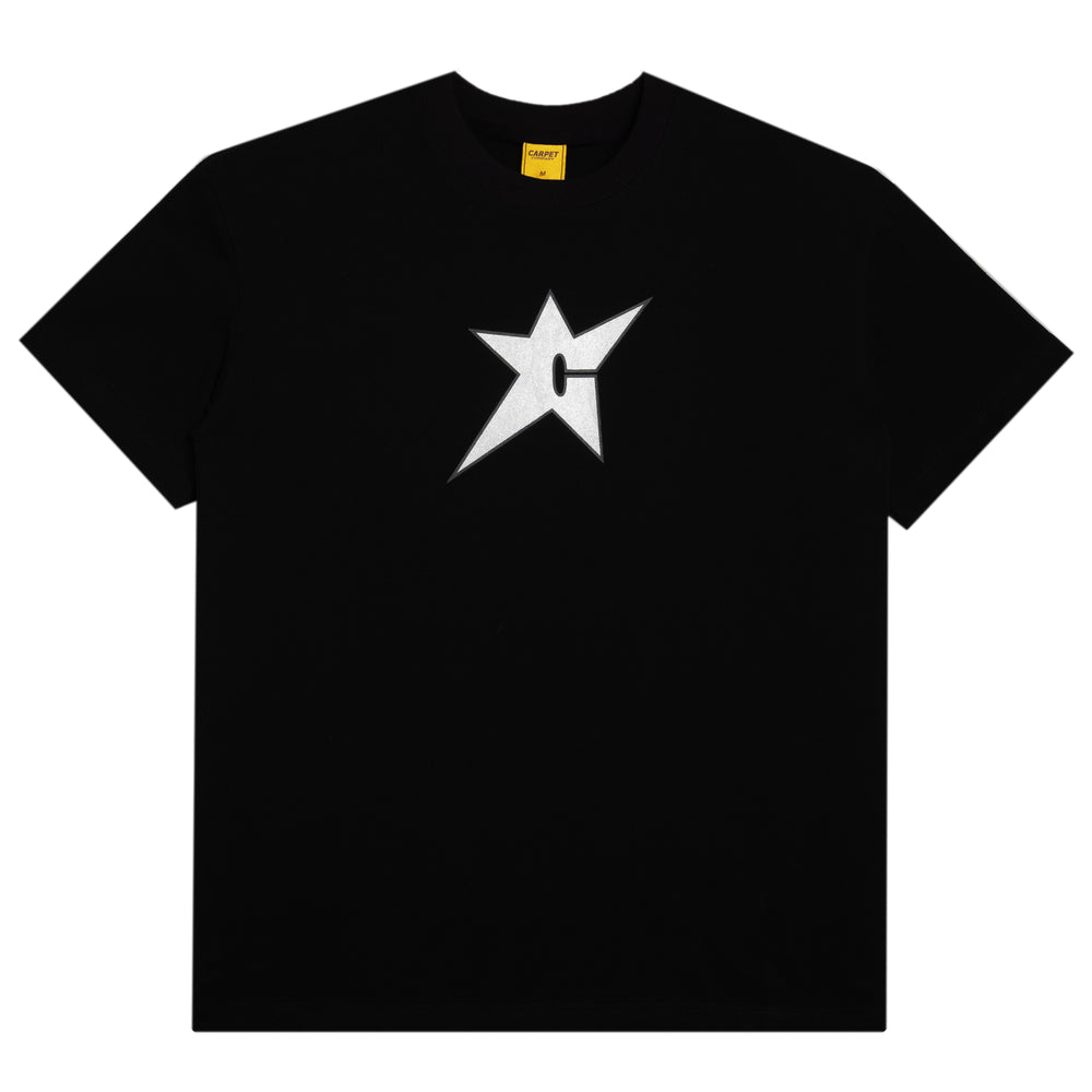 Carpet C-Star T-Shirt (Metallic/Black)