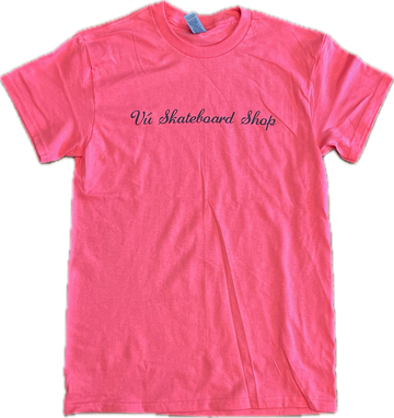 Script T-Shirt (Pink/Black)