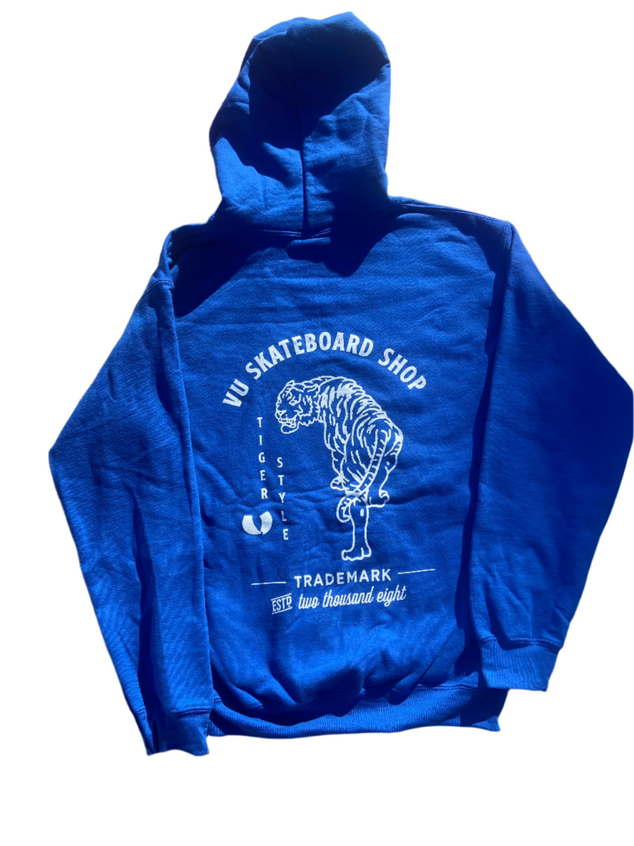 Tiger Style Hoodie (Blue)