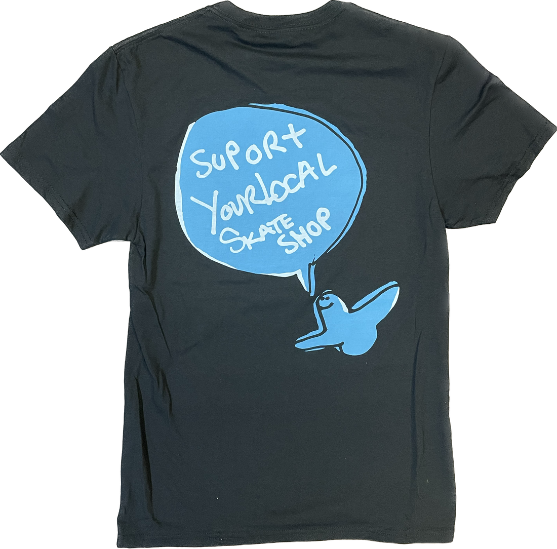 Skate Shop Day 2024 Bird T-Shirt (Black)