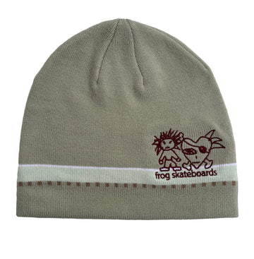 Frog Pirate Beanie (Matcha)