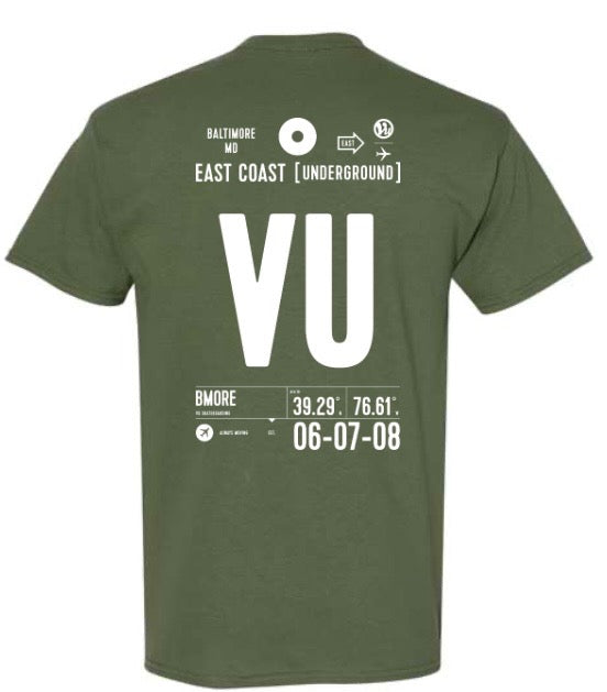 Tag T-Shirt (Green/White)