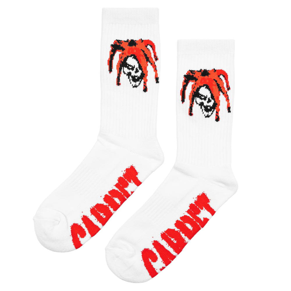 Carpet Jester Sock (White)