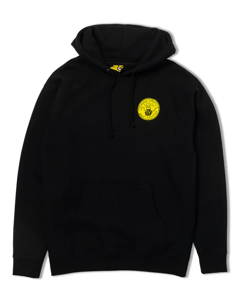 Krooked x Quartersnacks Snackman Hoodie (Black)