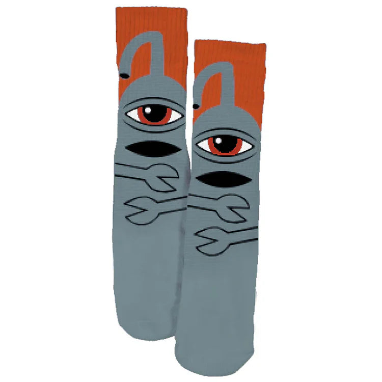 Toy Machine Sect Hug Sock (Grey)