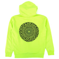 Spitfire Swirled Classic Pullover Hoodie (Safety Yellow)
