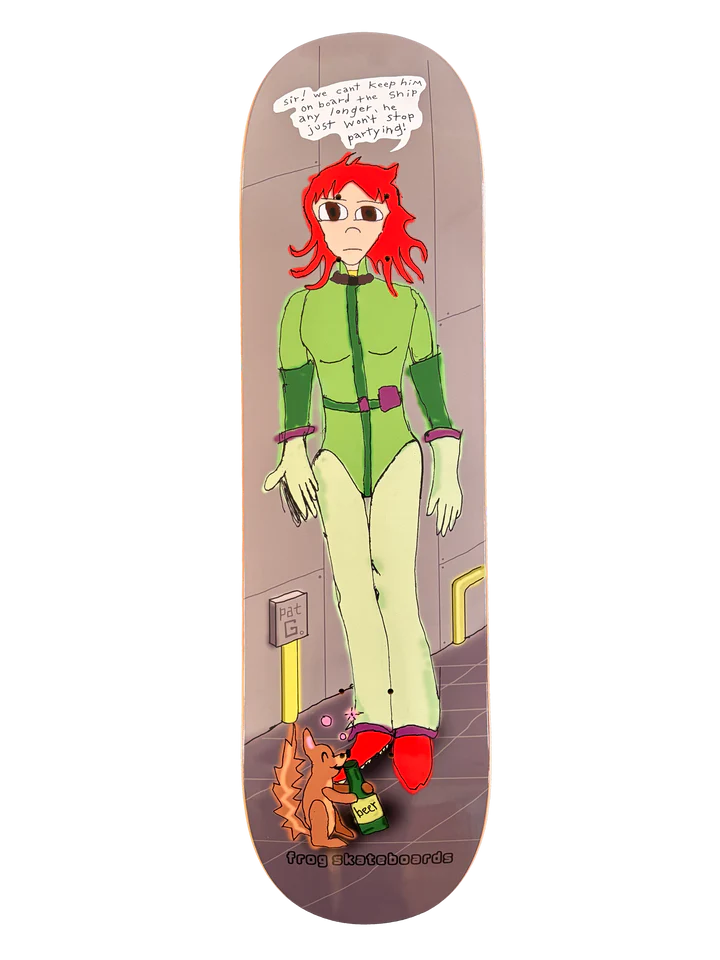 Frog Party Squirrel Deck