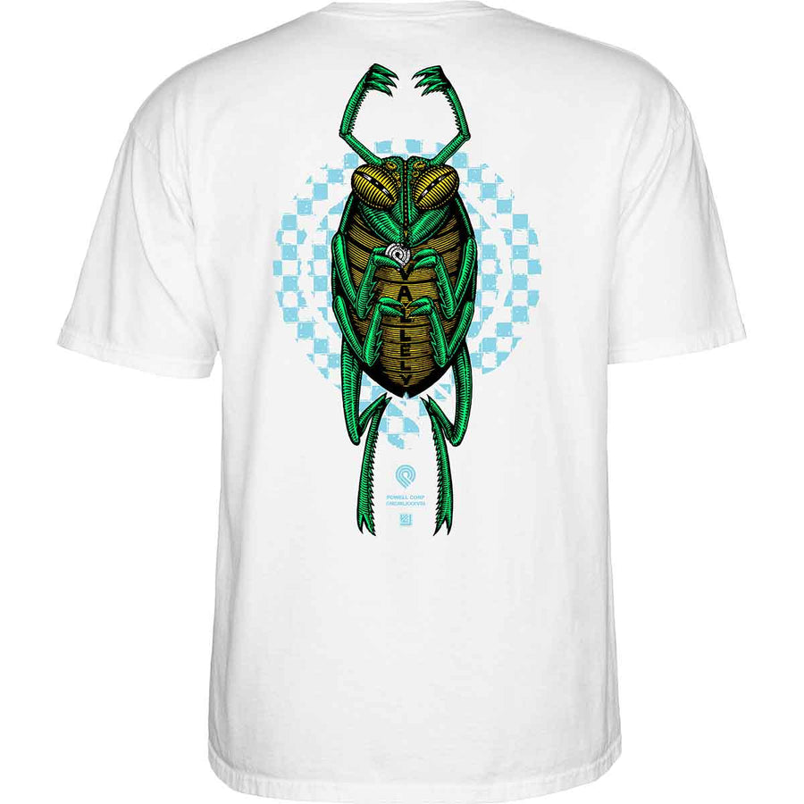 Powell Peralta Mike Vallely Bug T-Shirt (White)