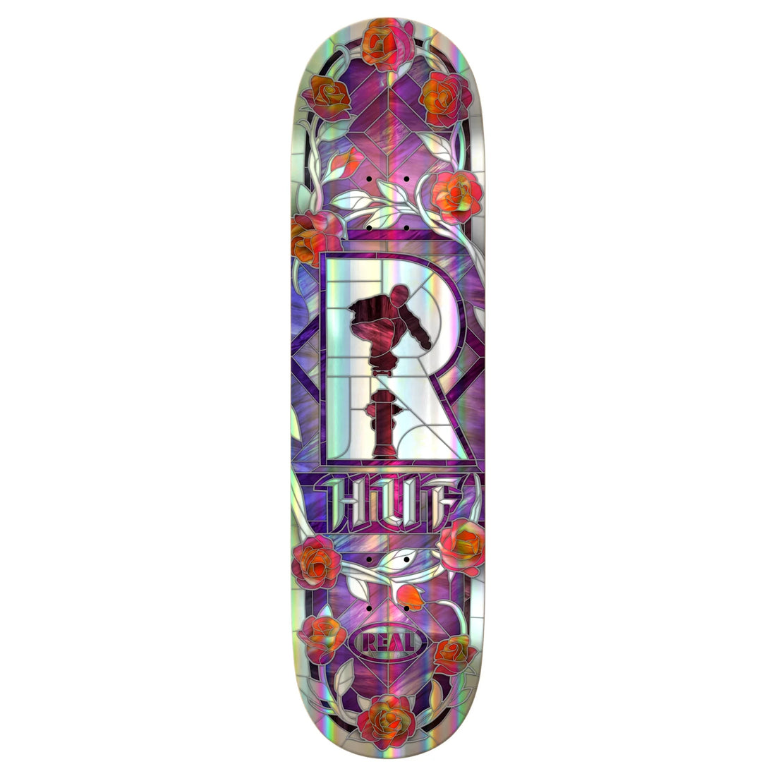 Real Huf Holo Rainbow Cathedral Deck