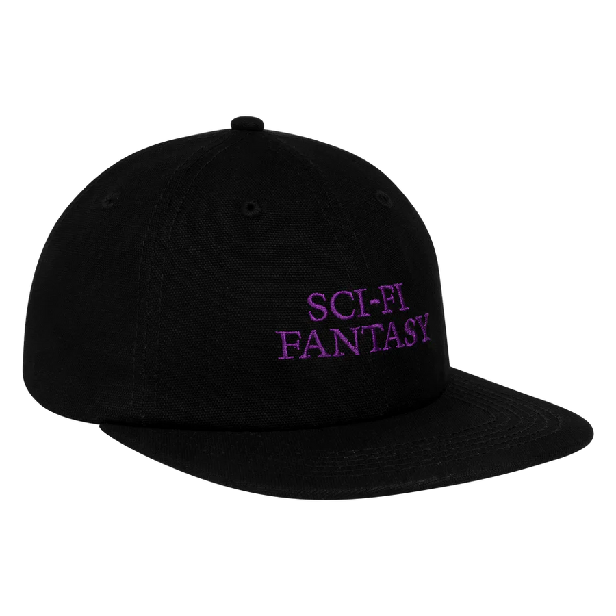 Sci-Fi Fantasy Logo Hat (Black/Purple)