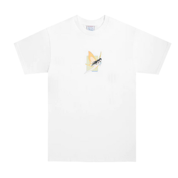 Sci-Fi Fantasy Moth Girl T-Shirt (White)