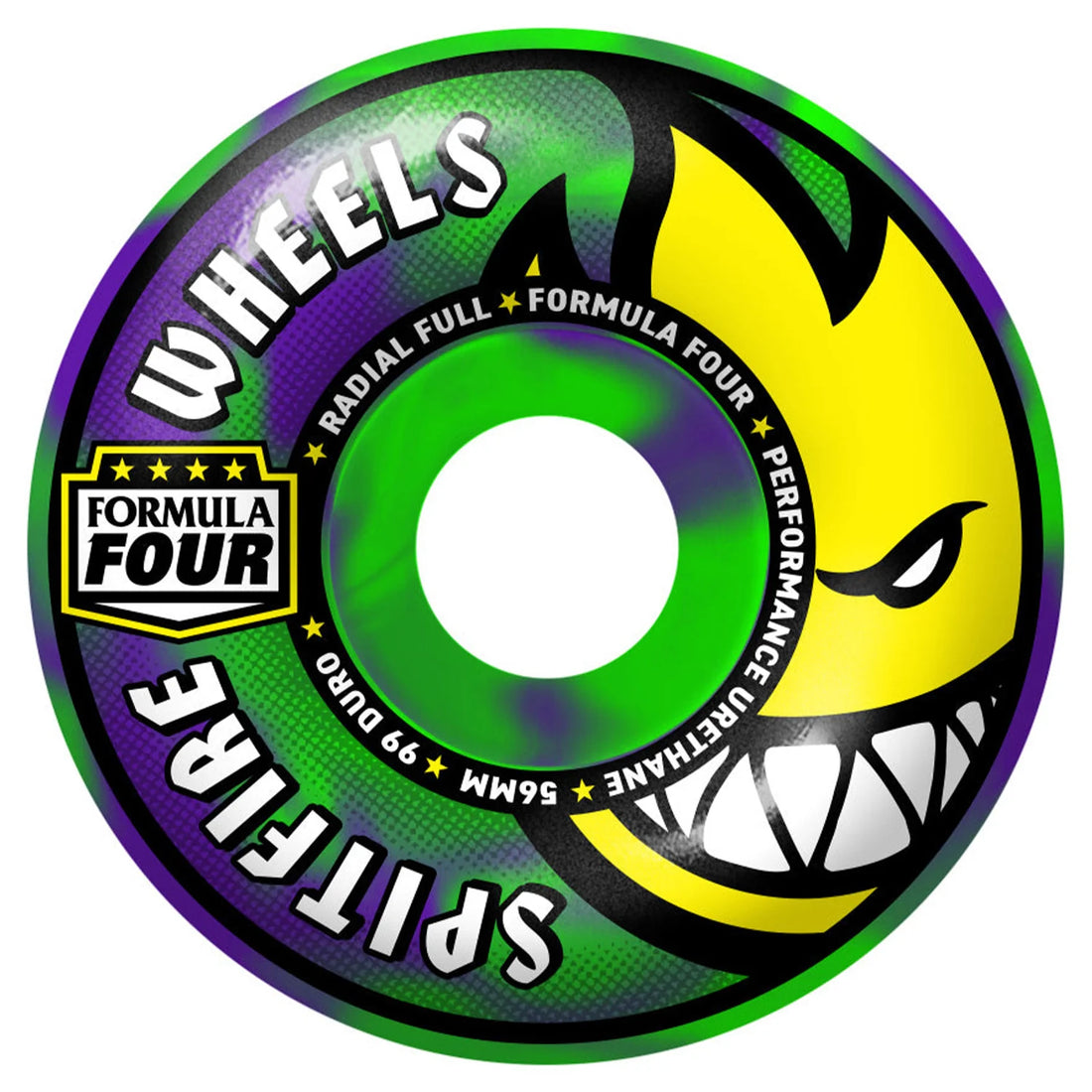 Spitfire Radial Full Formula Four 99a Wheels (Swirl)