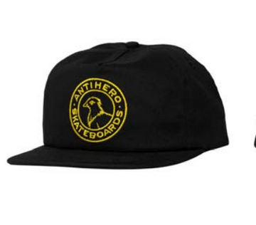 Anti Hero Basic Pigeon Snapback (Black)