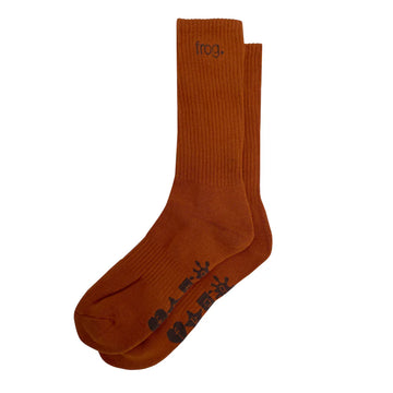 Frog Socks (Brown)