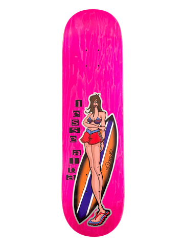 Frog Surfer Girl Deck