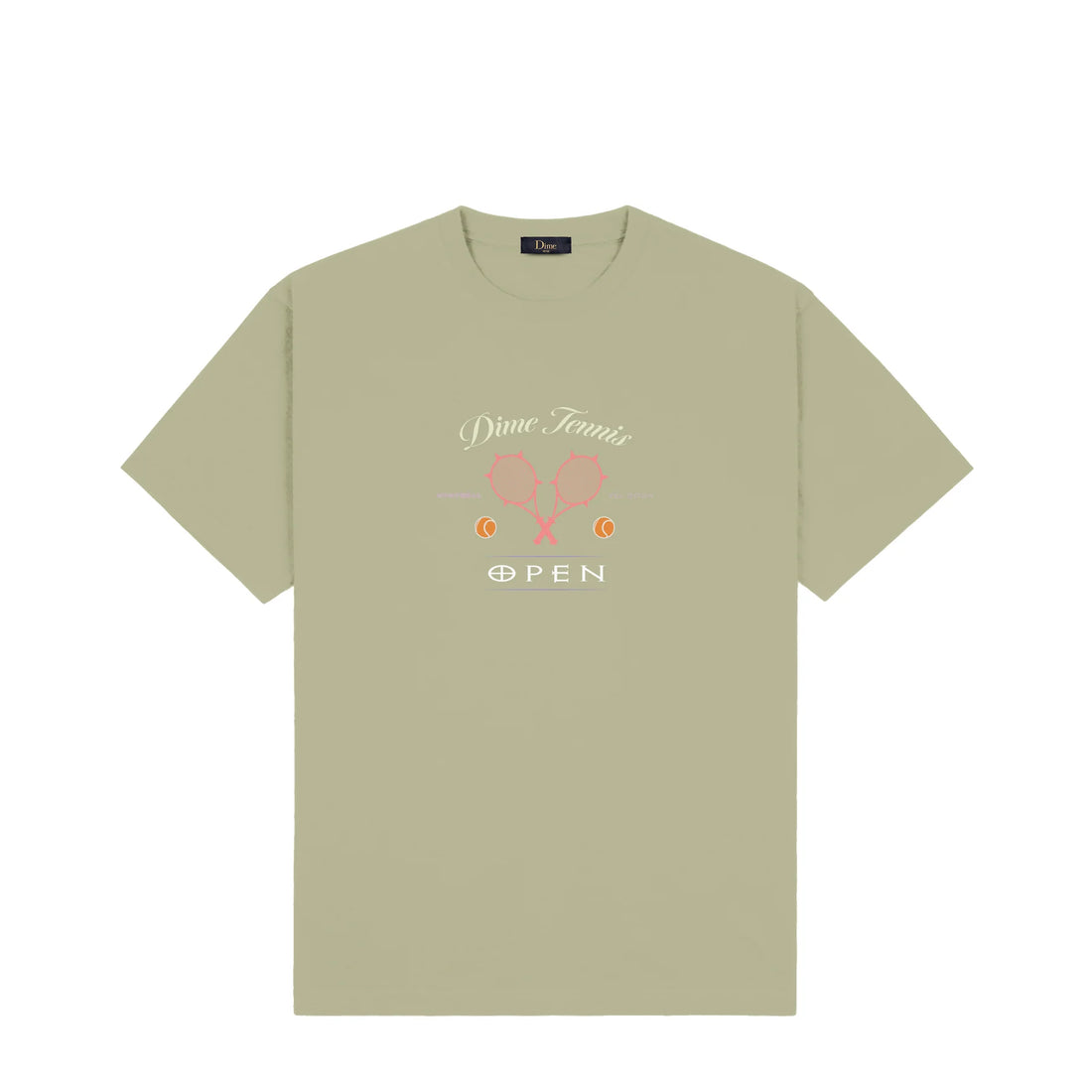 Dime Court T-Shirt (Warm Khaki)