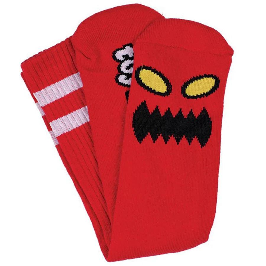 Toy Machine Monster Socks (Red)
