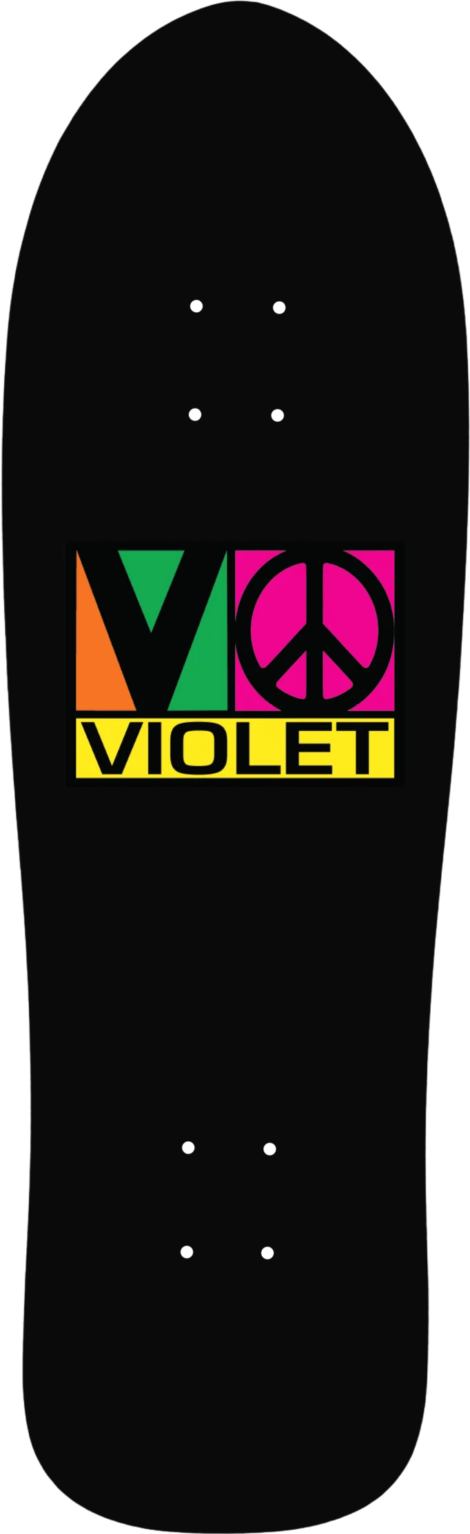 Violet Block Team Shaped Deck
