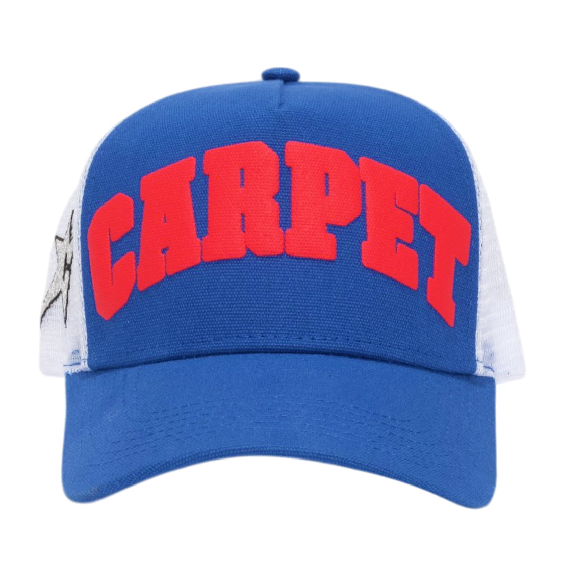Carpet Varsity Trucker Hat (Blue)