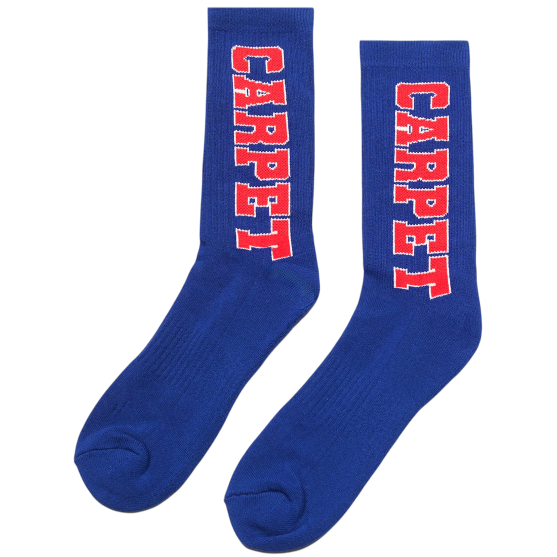 Carpet Varsity Socks (Blue)