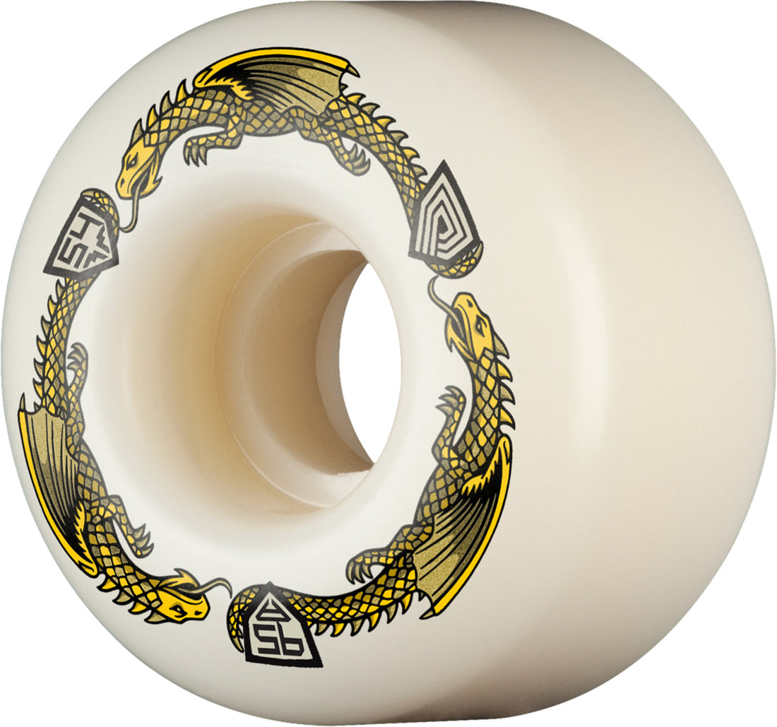 Powell Peralta Dragon Formula V4 Wheels 95a (Yellow)