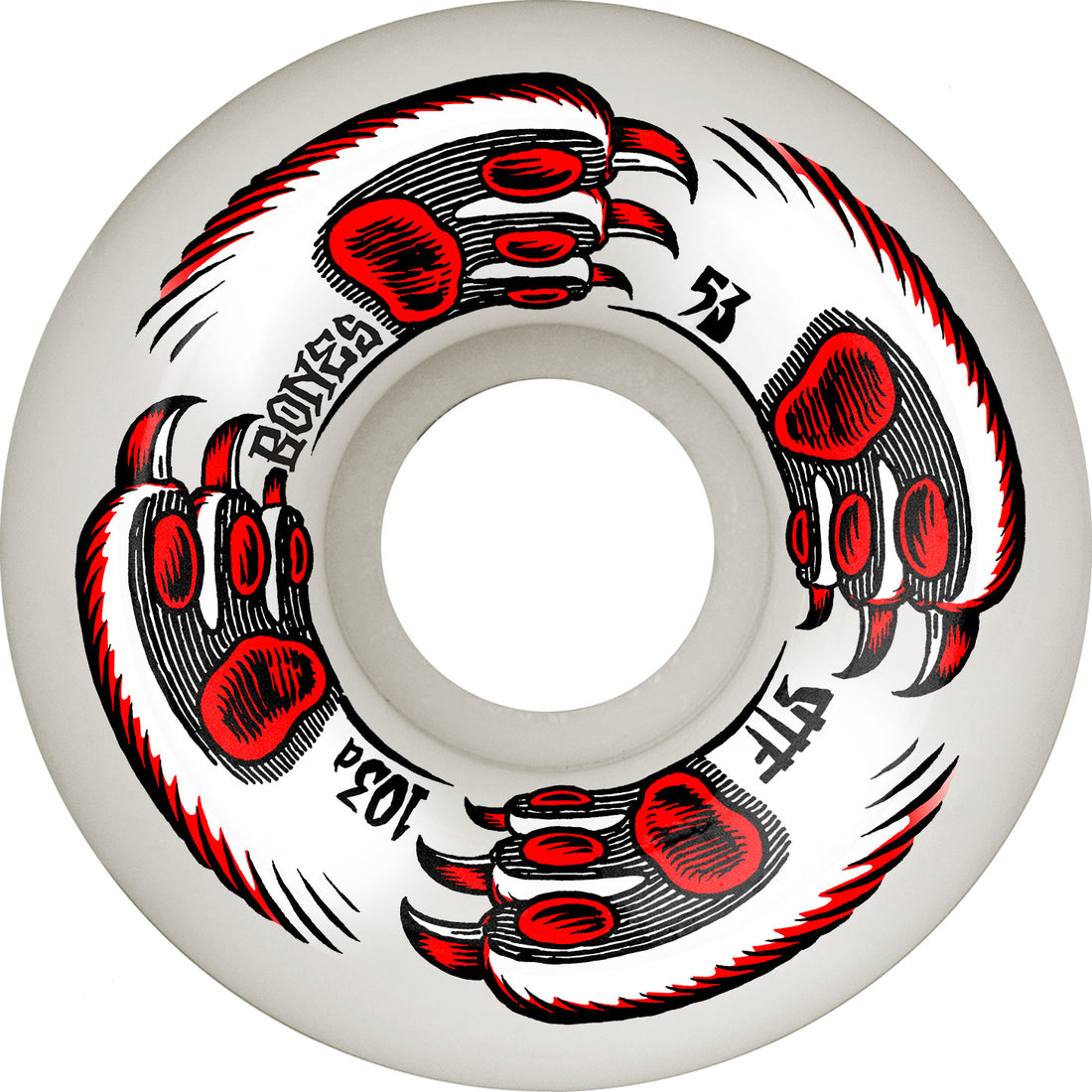 Bones STF Kitty Twister Sidecut Wheels 103A