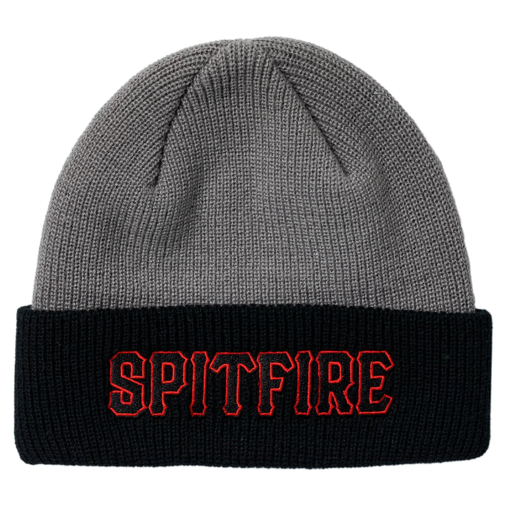 Spitfire Spitball Cuff Beanie (Charcoal)