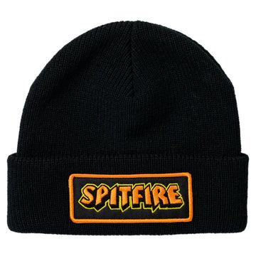 Spitfire Hellfire Cuff Beanie (Black)