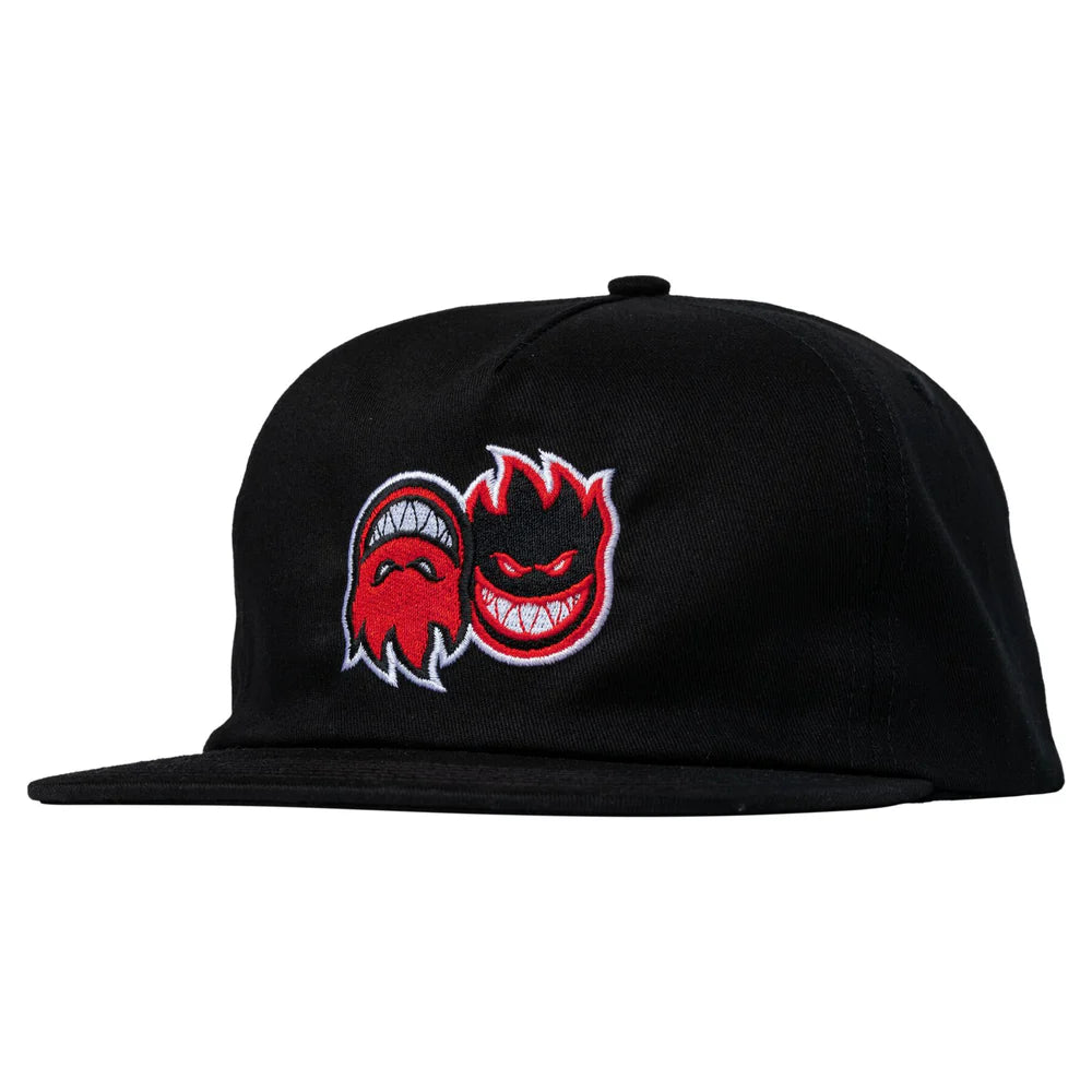 Spitfire Eternal Fill Snapback Hat (Black/Red)