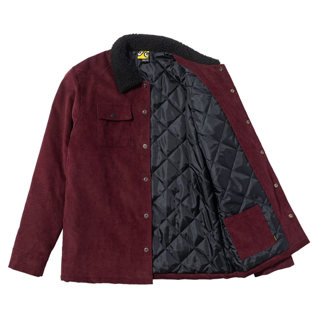 Krooked Skript Jacket (Burgundy)