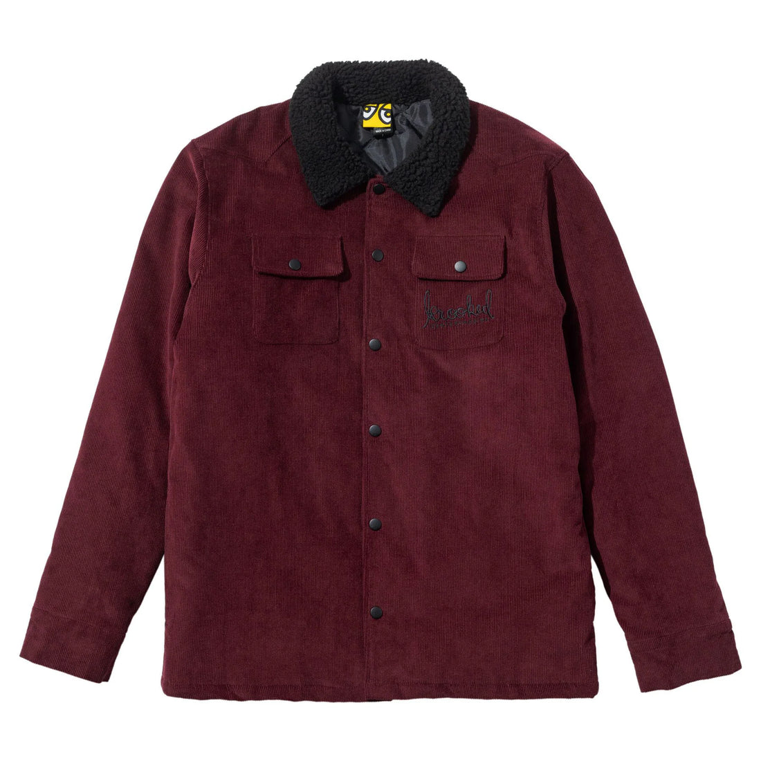 Krooked Skript Jacket (Burgundy)