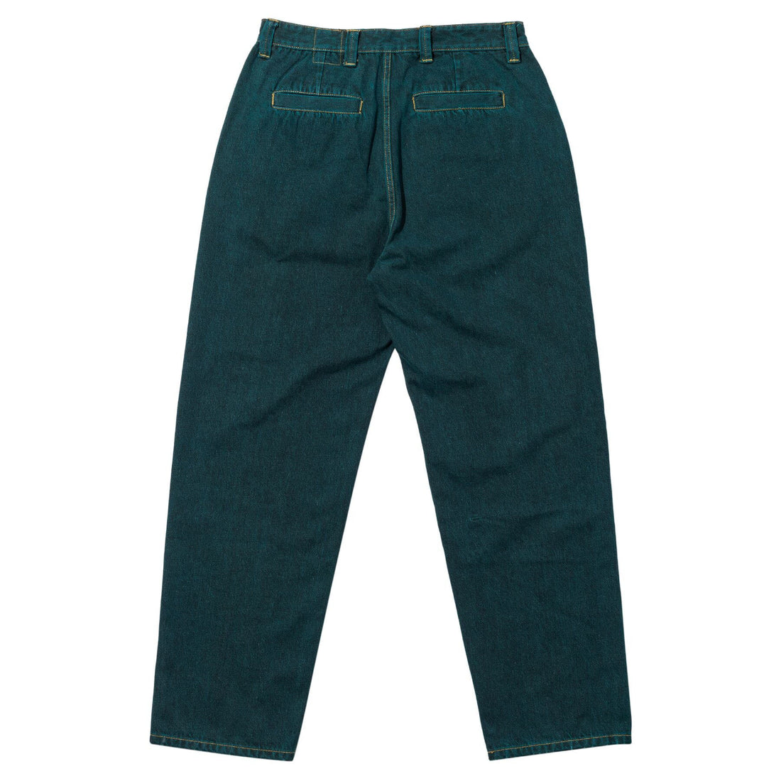 Krooked Eyes Denim Overdye Twill Pants (Green)