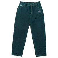 Krooked Eyes Denim Overdye Twill Pants (Green)
