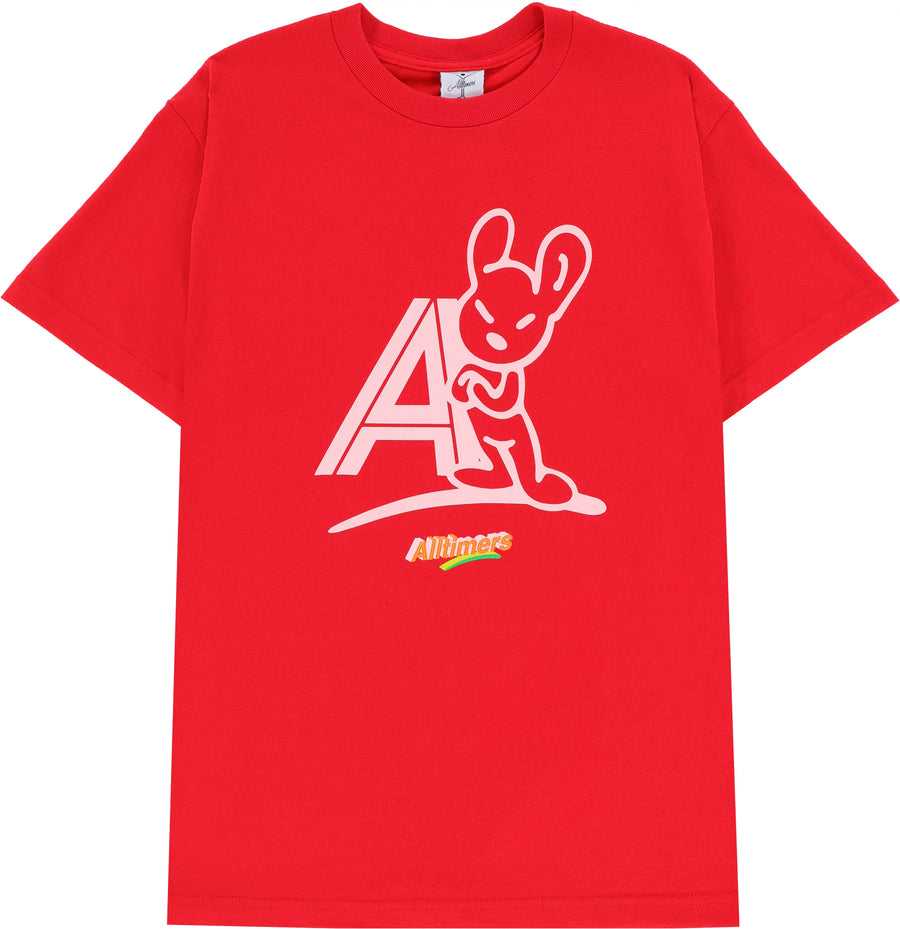 Alltimers Mad Rabbit T-Shirt (Red)