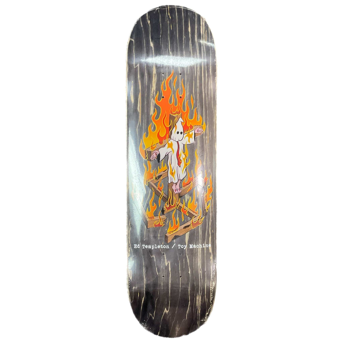Toy Machine Ed Templeton Charred Cross Deck