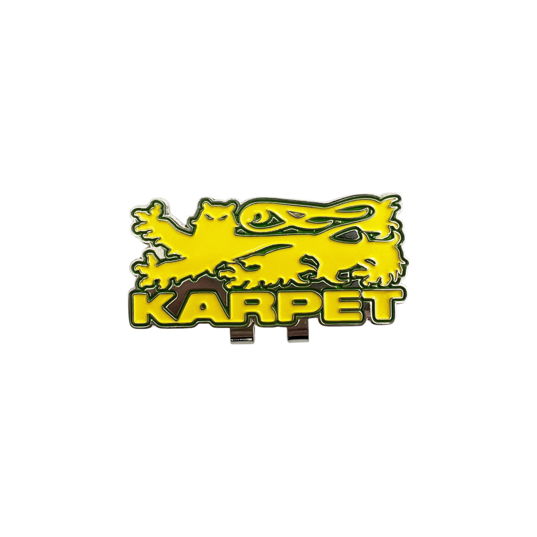 Carpet Lion Hat Pin (Yellow)