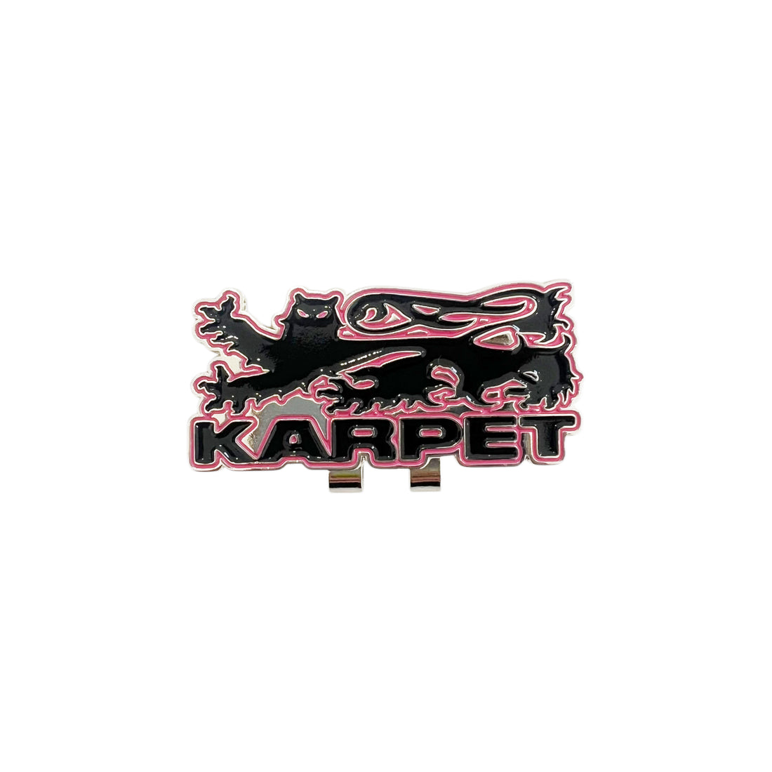 Carpet Lion Hat Pin (Black)