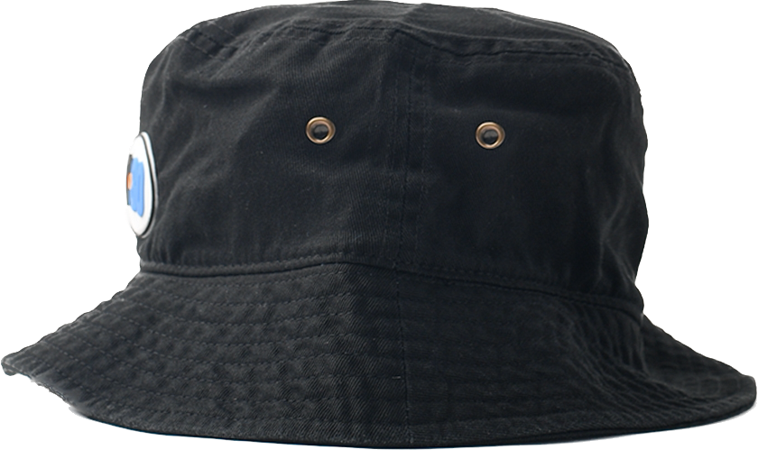 Cream CB-80 Bucket Hat (Black)